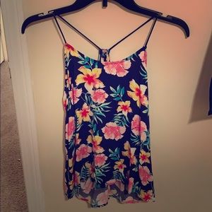 Floral tank top(: